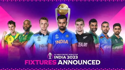 ICC World Cup 2023 Schedule Released Final To Be Played At Ahmedabad