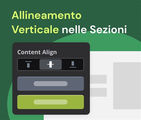 Allineamento Verticale Nelle Sezioni Aggiornamenti Strikingly