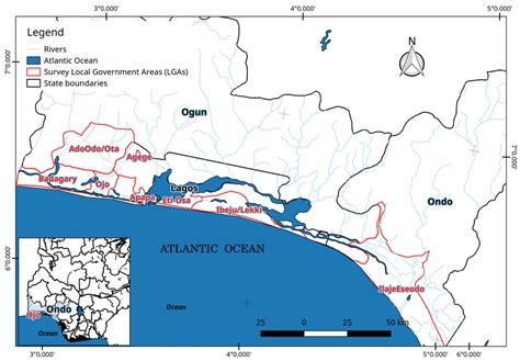 coastal map   study area author   scientific diagram