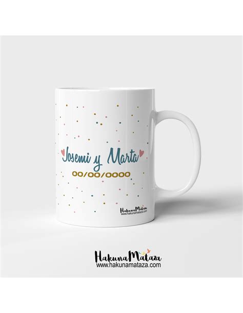 Taza Personalizada Quieres Ser Testigo De Nuestra Boda