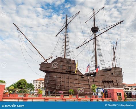 MALACCA, MALAYSIA - FEB 29: Malacca Maritime Museum Editorial Photography - Image of portugal ...