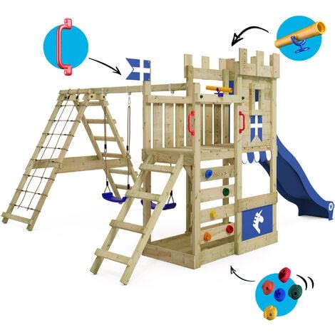 Wickey Parco Giochi In Legno Dragonflyer Giochi Da Giardino Con