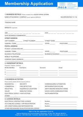 Fillable Online BUSINESS DETAILS Please Complete Form In BLOCK CAPITAL