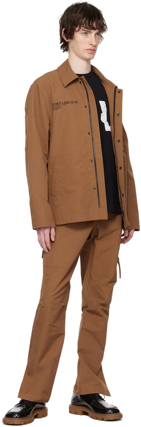 Helmut Lang Brown Utility Jacket Helmut Lang