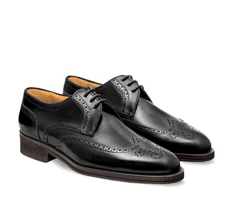 Pakerson Pisa Black Derby Handmade Italian Shoes