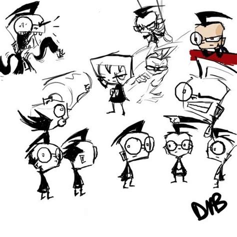 Invader Zim Images Dib Doodles Wallpaper And Background Photos 11310978