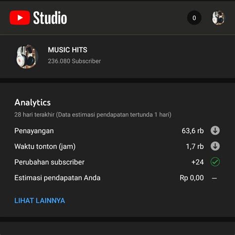 Jual Terjual Akun Youtube Besar 236000 Subscriber Adsense Belum