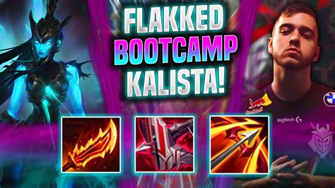 FLAKKED IS SO CLEAN WITH KALISTA IN KOREA BOOTCAMP G2 Flakked Plays