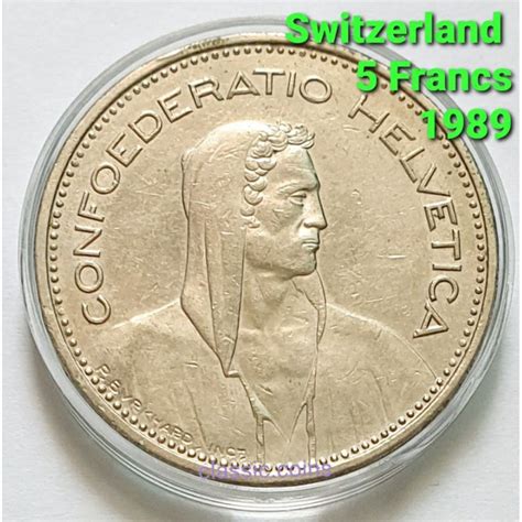 Francs Switzerland Confoederatio Helvetica Shopee