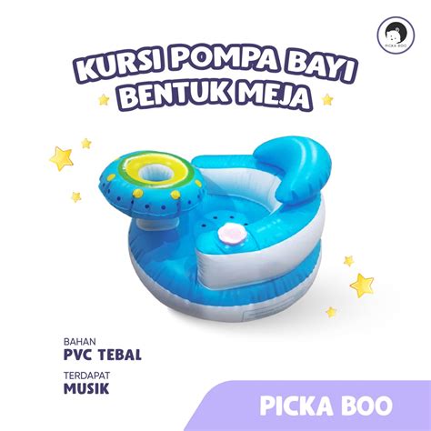 Jual Picka Boo Sofa Tiup Kursi Pompa Bayi Bentuk Meja Shopee Indonesia