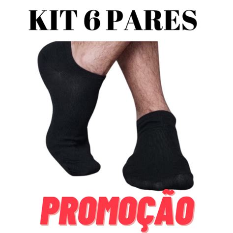 Kit Pares Meias Soquete Curta Invisivel Bra Sil Escorrega O Pre O