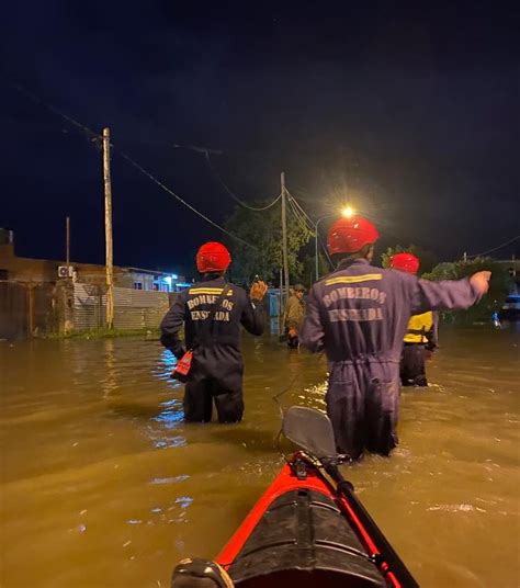 Operativo por la crecida del Río de La Plata Diario Hoy En la noticia