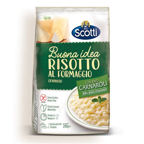 Risotto Al Formaggio Buona Idea Riso Scotti 210g Me Gusta Veg