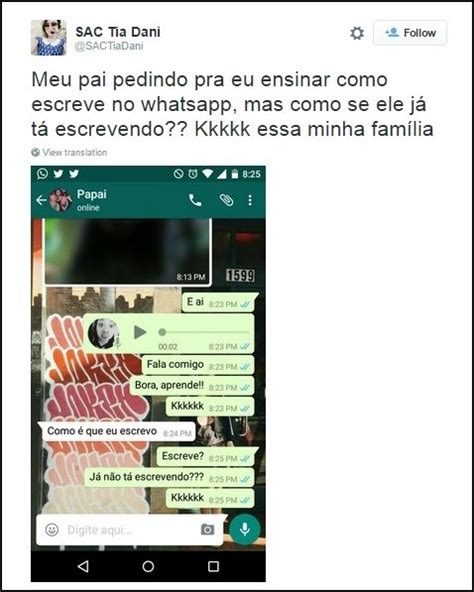 15 conversas engraçadas entre pais e filhos no WhatsApp TecMundo