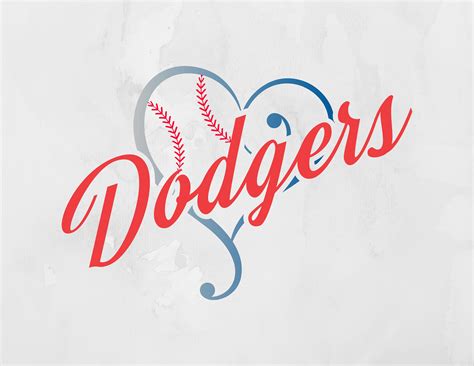 Dodgers SVG, Baseball SVG, Digital File, Cut File, Sports, Dodgers Cut ...