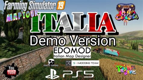 FS19 Map Tour Italia Demo Version By Edo Mod Fantastica