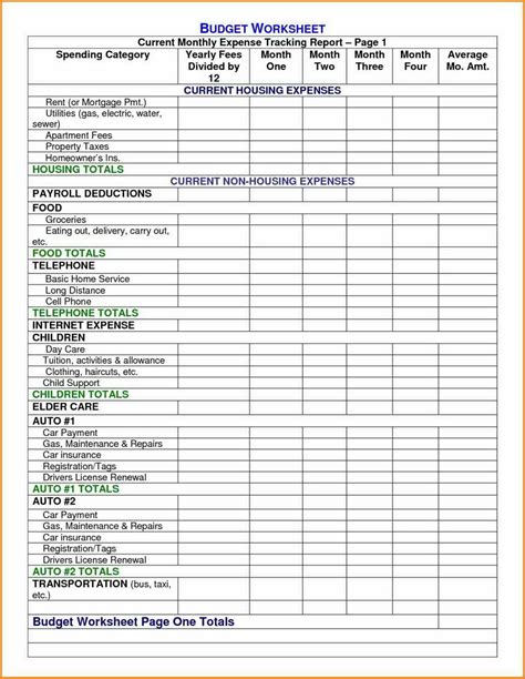 Small Business Expenses Spreadsheet within Free Excel Business Expense ...