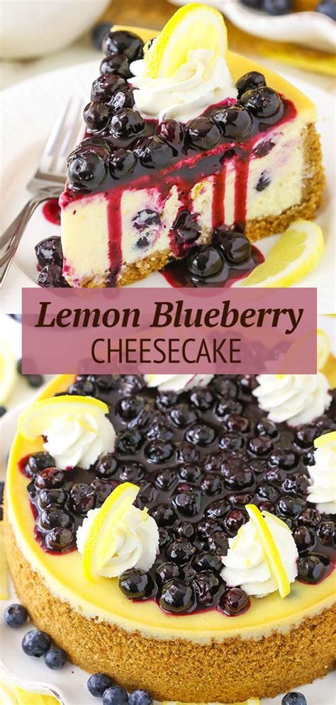 Lemon Blueberry Cheesecake Artofit