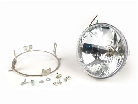 Lambretta Headlight SX TV Li Special Jockeys Boxenstop H4 Halogen