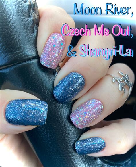 Color Street Moon River Czech Me Out Shangri La Nail Colors