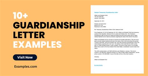 Guardianship Letter How To Write A Letter Of Consent For Guardianship