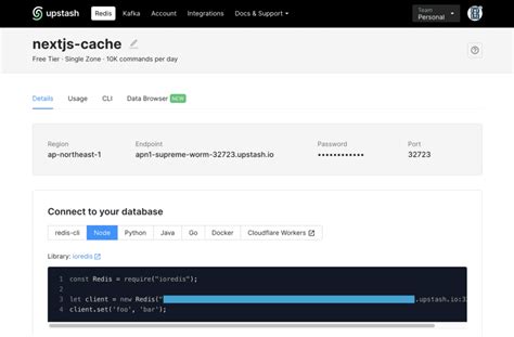 Caching Nextjs Apps With Serverless Redis Using Upstash Flatlogic Blog