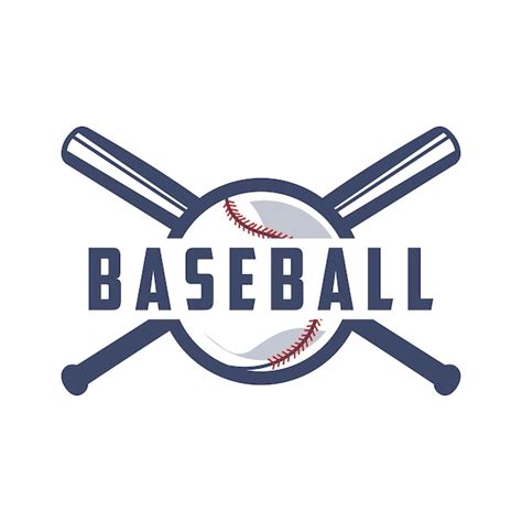 Moderno Logotipo Vetorial De Beisebol Beisebol Softball Esporte Simples