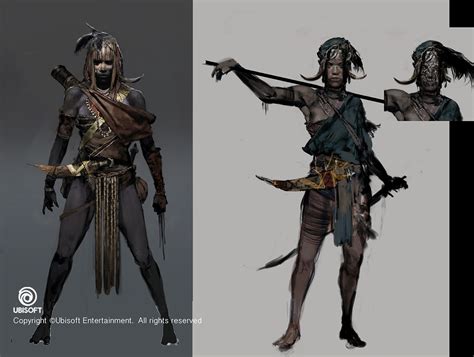 Assassin's Creed: Origins character concept art on Behance