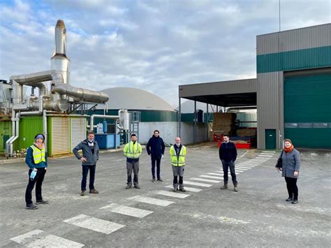 Visite de la centrale biogaz d Engie Bioz à Montauban de Bretagne