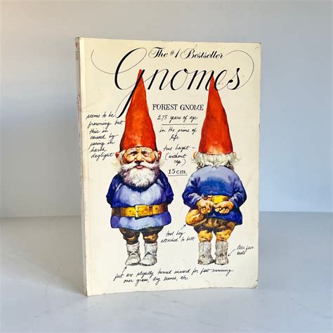 Gnomes By Wil Huygen Vintage 1979 Softcover Illustrated By Rien