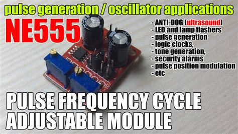 Ne Frequency Adjustable Pulse Generator Module