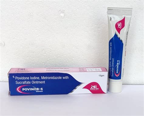 Composition 5 Povidone Iodine Metronidazole Sucralfate Ointment