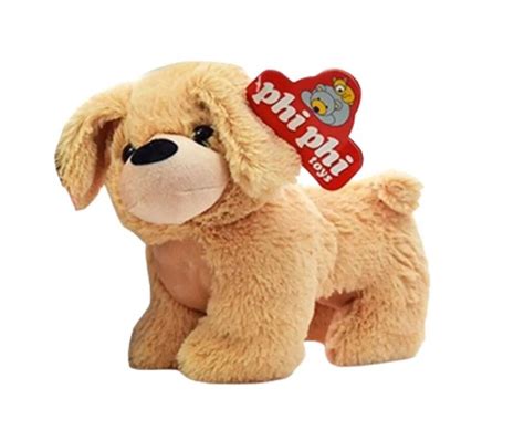 PELUCHE PERRO 22 CM TIERNA MASCOTA PHI PHI TOYS COD 4473 NARAN