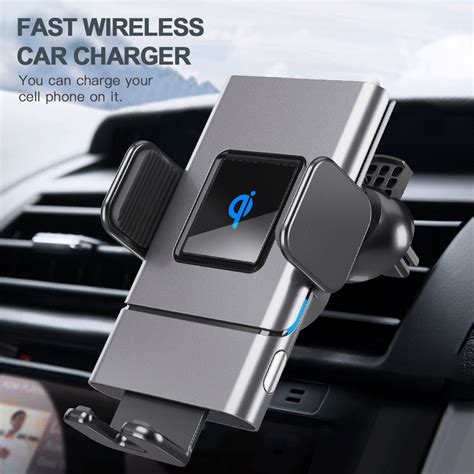 Acrylic Wireless Car Charger Android - inputcn.com