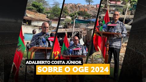 Adalberto Costa Junior fala sobre o Orçamento Geral do Estado de Angola