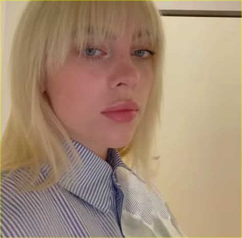 Billie Eilish Kept Her Blonde Hair Transformation Under Wraps For Hot