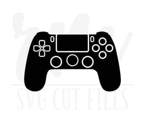 Video Game Controller Svg Ps4 Svg Playstation Dxf Video Etsy