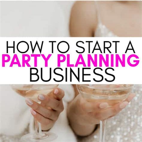 How To Start A Party Planning Business From Home