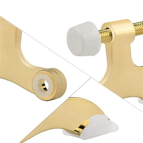 Lizheee Heavy Duty Style Alloy Hinge Door Top Adjustable Door Stoppers