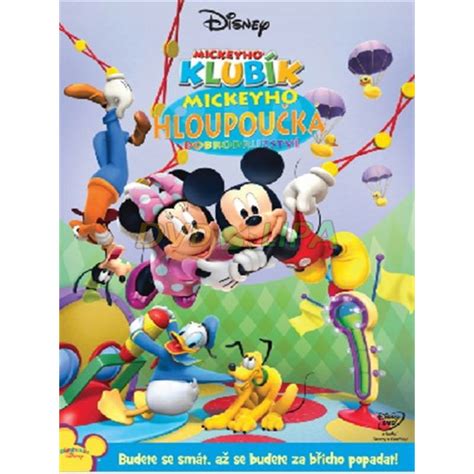 Mickeyho Klubík Kolekce Mickey Mouse Clubhouse 4dvd