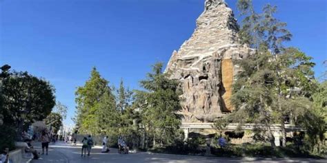 Whats Happening With The Matterhorn At Disneyland Inside The Magic