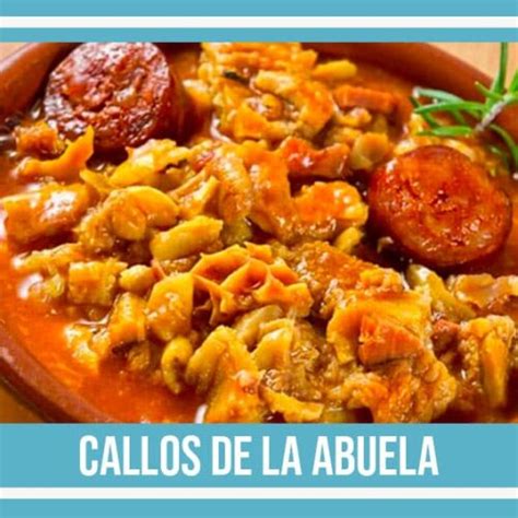 Mejores Callos Receta De La Abuela Gastronomía Madrileña