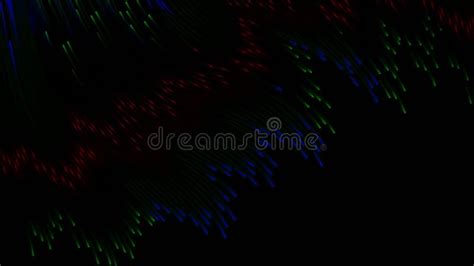 A Colorful Abstract Image Of A Black Background With Many Different