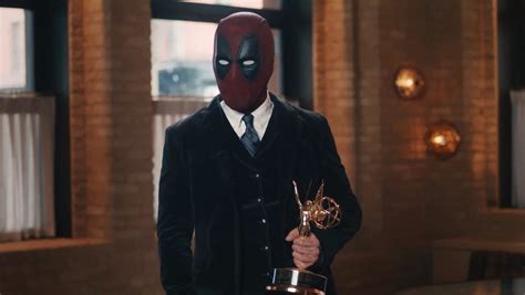 Deadpool Accepts Emmy for Ryan Reynolds’ WELCOME TO WREXHAM