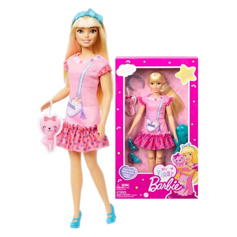 Barbie My First Barbie Lalka Moja Pierwsza Barbie Malibu Lalki