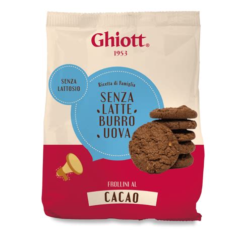 Ghiott Cocoa Frollini Without Milk Butter And Eggs 8 8 Oz Supermarket Italy