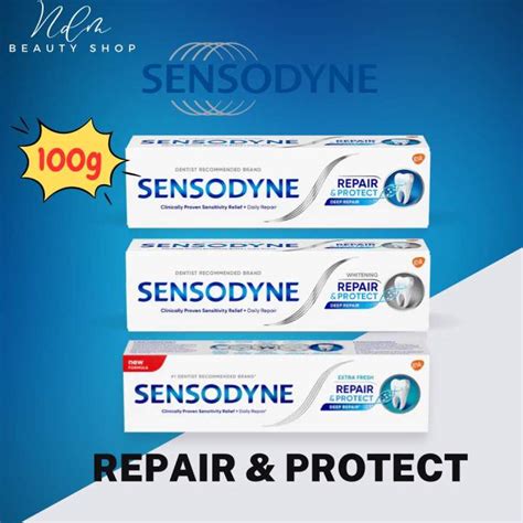 Sensodyne Toothpaste Repair And Protect Deep Repair 100g Lazada