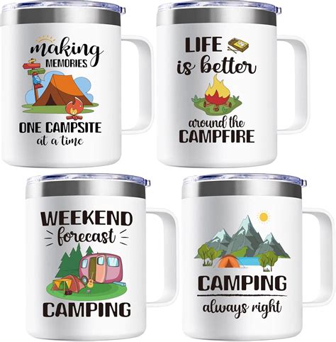 Amazon Lifecapido Camping Gifts Oz Camping Stainless Steel