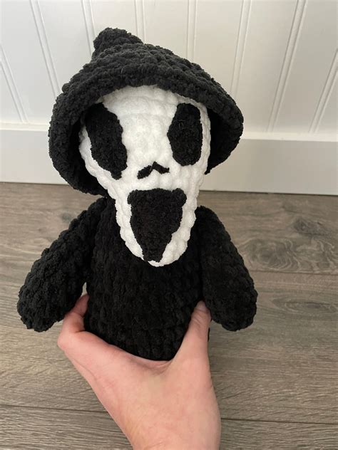 Ghostface Plush Toy Etsy