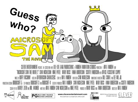 Microsoft Sam The Movie 2 Poster 1 By Maxiandrew On Deviantart